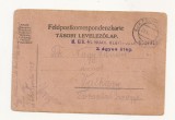 D3 Carte Postala Militara k.u.k. Imperiul Austro-Ungar ,1917 Reg Torontal