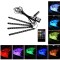 Set 4 benzi LED auto, RGB, telecomanda, 12 LED/banda