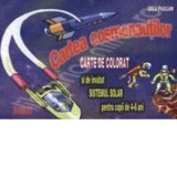 Cartea cosmonautilor - carte de colorat si de invatat sistemul solar pentru copii de 4-6 ani - Gelu Paulian
