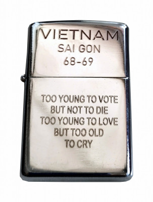 Bricheta metalica tip zippo personalizata cu text foto