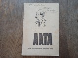 ARTA, revista de pictura,sculptura,musica,arhitectura... NR 1*1933* DEDICATIE