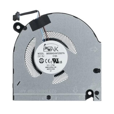 Cooler procesor Laptop, Dell, Vostro 7510, 0GJN2R, GJN2R, 6506ASHNF2000TN, 023.100NG.0011, EG50050S1-C130-S9A, 023.100NG.0021, 5V, 0.6A, CPU foto