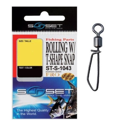 Agrafa Vartej Sunset ST Rolling WT Shape Snap ST-S-1043 Nr 4 35kg foto