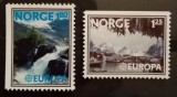 BC287, Norvegia 1977, serie peisaje, europa cept, Nestampilat