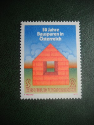 HOPCT TIMBRE MNH 810 CASA TRADITIONALA 1975 -1 VAL AUSTRIA foto