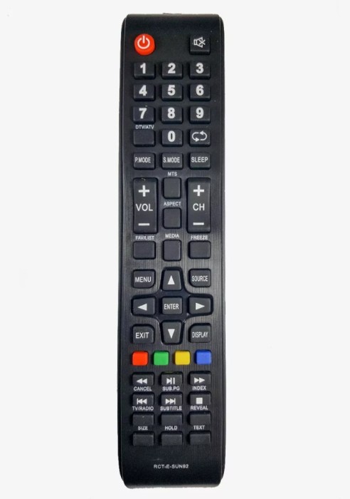 Telecomanda TV SABA RCT-E-SUN92 IR1027, Compatibila TV, Decodor TV ...