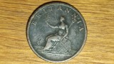 Marea Britanie - moneda de colectie - 1/2 half penny 1807 - George III