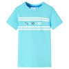 Tricou pentru copii, albastru verzui, 92, vidaXL
