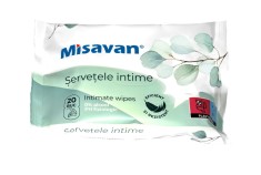 Servetele umede intime Misavan, 20 buc - 11053 foto