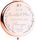 CHARVORIA Mama Cadouri de Ziua Mamei &ndash; Rose Gold &#039;I Love You Mom&#039; Magnified Ma, Oem