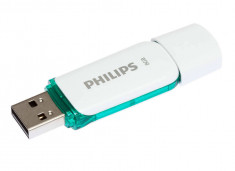 Memorie USB Philips Snow Edition 8GB USB 2.0 White Green foto