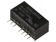 Convertor DC/DC 6W 5V 1.2A SIP8