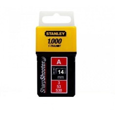 Capse pentru aplicatii uzuale 14 mm 1000 bucati STANLEY
