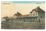 1793 - LUNCA MURESULUI, Alba, Railway Station - old postcard - used - 1915, Circulata, Printata