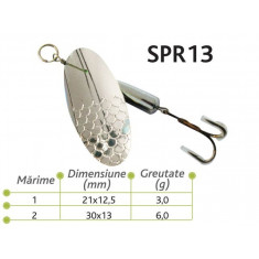 Lingurite rotative Spr 13 Baracuda 3g/6g