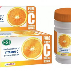 Vitamina C Pura 1000mg Retard, 30 capsule, Esi Spa