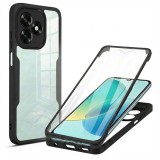 Husa 360&deg; Honor X5c Plus Asteroid GSM ColorVerse, negru