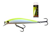 Vobler Wizard Shallow Shad Junior Slow Sinking White Yellow, 7cm, 7g