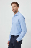 Cumpara ieftin BOSS cămașă bărbați, cu guler italian, regular 50503097