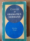 EXERCITII DE GRAMATICA GERMANA - BASILIUS ABAGER