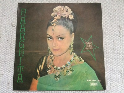 naarghita indian light music disc vinyl lp muzica indiana traditionala folclor foto