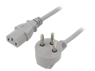 Cablu Alimentare 3x1mm2 IEC C13 Mamă 3m foto