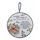 Suport vase fierbinti ceramica multicolora IIII 19 cm