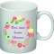 Cana alba personalizata &quot;Cea mai buna Vecina&quot;, INOVATIX&reg;. 330ml