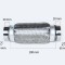 RACORD FLEXIBIL INNER &amp; OUTER BRAID (B) 65X200MM - 76407
