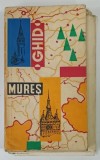 GHID TURISTIC , JUDETUL MURES de AUREL CHIBELEANU ... ZOLTAN RATZ , 1972 * PREZINTA HARTI