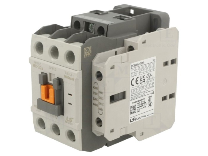 Contactor 3P NO 32A, 400VAC