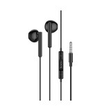 Handsfree Casti EarBuds HOCO M64 Melodious, Cu microfon, 3.5 mm, Negru