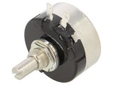 Potenţiometru axial 5k&Omega; 1W 6mm cărbune 1kV -10&divide;85&deg;C