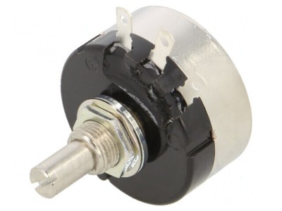 Potenţiometru axial 5k&amp;Omega; 1W 6mm cărbune 1kV -10&amp;divide;85&amp;deg;C foto