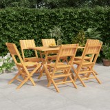 Set mobilier de gradina, 7 piese, lemn masiv de tec GartenMobel Dekor, vidaXL