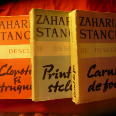 ZAHARIA STANCU - DESCULT -Prima Editie-1960 ,3 vol. ED. DE STAT PT. LIT.SI ARTA