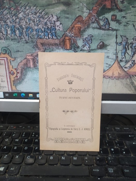 Statutele Societății Cultura Poporului Turnu Severin, Turnu Severin 1909, 179