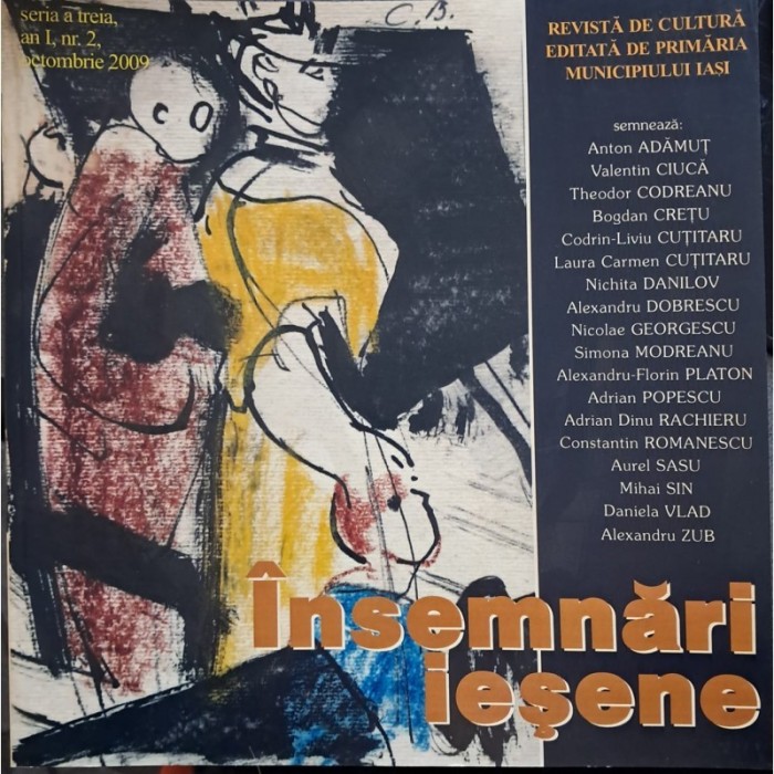colectiv - Insemnari iesene. Seria a treia. An.I, Nr.2, Octombrie