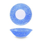 Set 6 Boluri Sticla 20cm Blue Rock Cok 160-0095 CNN36516