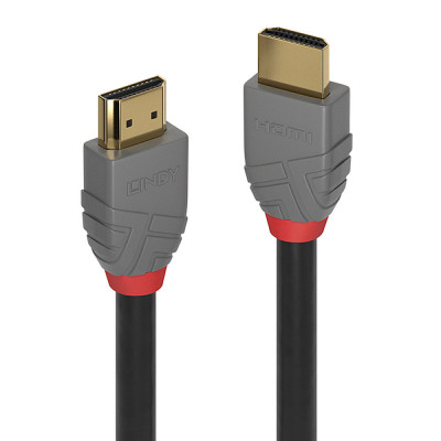 HDMI Cable LINDY 36961 Black 50 cm Black/Grey foto