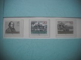 HOPCT TIMBRE MNH 1262 ECONOMIST FRIEDRICH LISTET -3 VAL-1989-GERMANIA DDR/RDG, Nestampilat