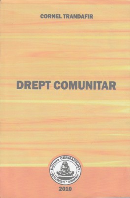 Cornel Trandafir - Drept comunitar foto