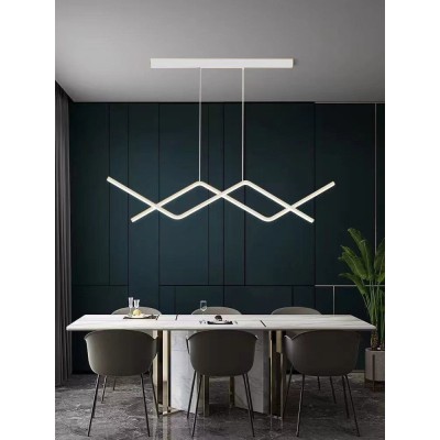 Lustra LED Alb foto