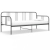 Gossi cadru pat canapea, gri, 90 x 200 cm, metal