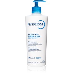 Bioderma Atoderm Cr&eacute;me Ultra Cremă nutritivă de corp pentru piele normală, sensibilă și uscată fara parfum 500 ml