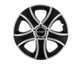 Cumpara ieftin Set 4 capace roti Bis Gri-Negru R16 pentru gama auto Smart, Autohelix MSA