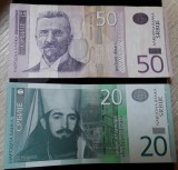 Bundle 2 bancnote din serbia (50 si 20 de dinara)