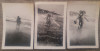 Fetite jucandu-se cu caldaruse la Marea Neagra// lot 3 fotografii, Romania 1900 - 1950, Portrete