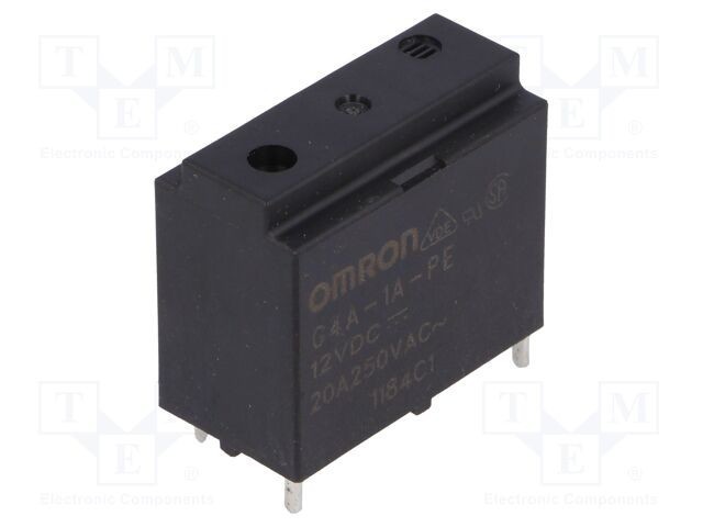 Releu electromagnetic SPST-NO 12VDC G4A PCB 900mW OMRON