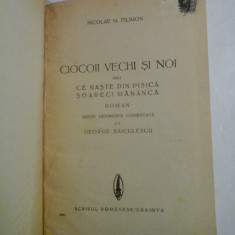 CIOCOII VECHI SI NOI sau CE NASTE DIN PISICA SOARECI MANANCA (roman) - NICOLAE M. FILIMON